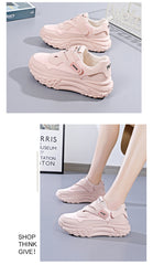 Outdoor Leather Comfy Sneakers