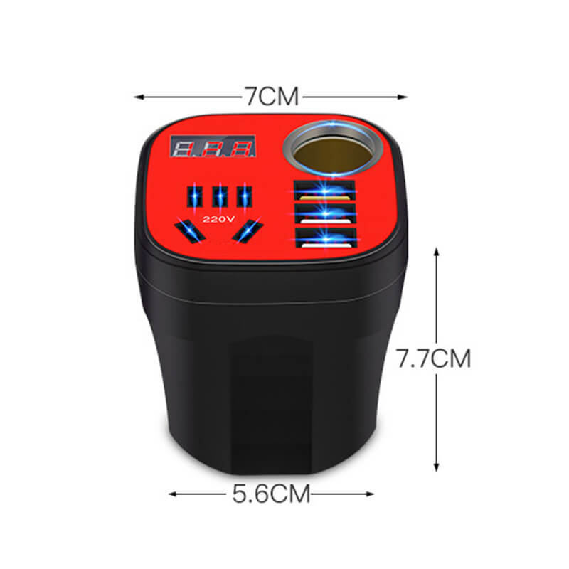 ✨Inverter Cup Type Converter for QC Car Charger ✨