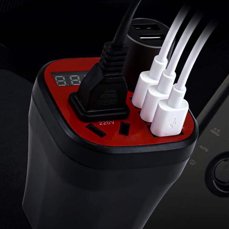 ✨Inverter Cup Type Converter for QC Car Charger ✨